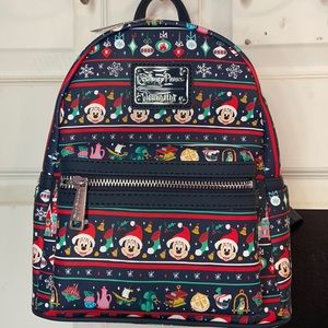 Disney parks Christmas Loungefly  backpack